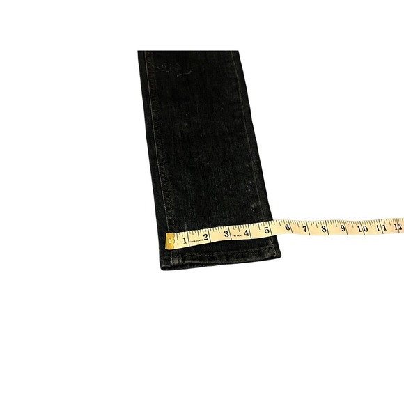 Signature Levi's Stacked Skinny Jeans Mens 29x30 Stretch Mid Rise Blue Dark Wash - Picture 4 of 11